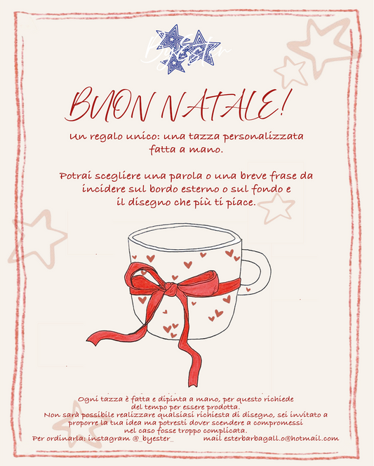 GIFT CARD tazza personalizzata